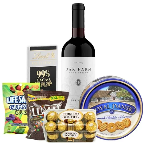 A Wine And Sweets Delight