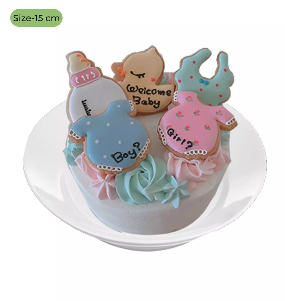 Babys Arrival Cake Set