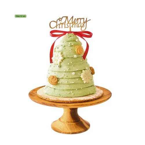 Snowflake Pistachio Christmas Cake Set