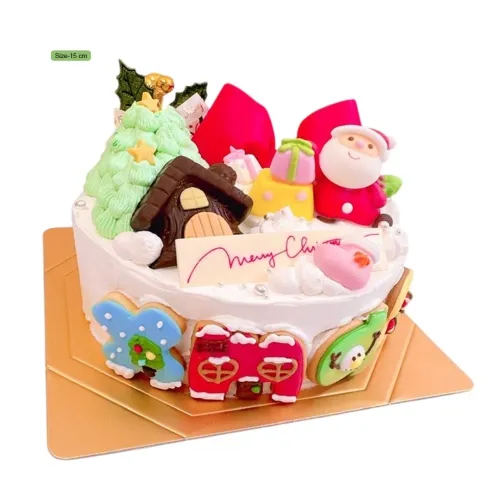 Magical Christmas Santa Claus Cake Adventure