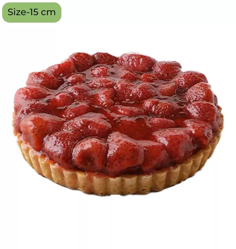 Cake With Strawberry Decoration