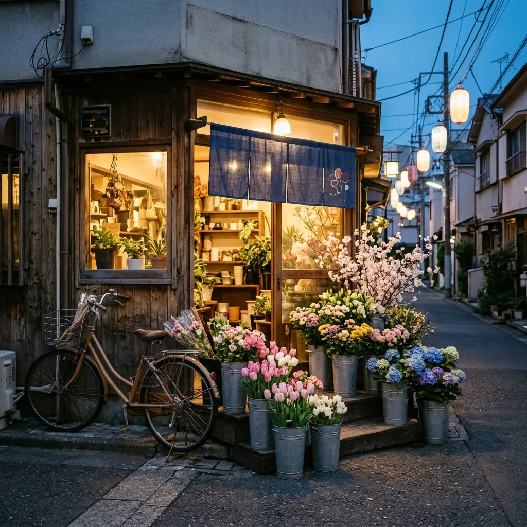 Fresh flower delivery to Japan